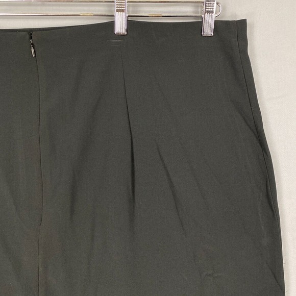 Sergio Hudson x Target Skirt Womens 3X Black Pencil High Waist Slit Business - Picture 8 of 8